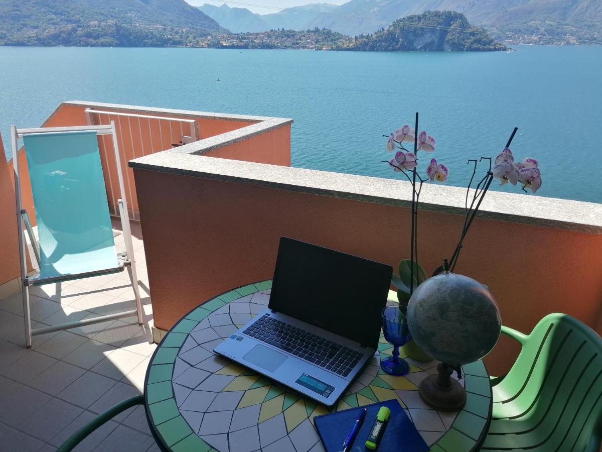 Blu Panorama Belvedere Lago Di Como Varenna Eksteriør billede